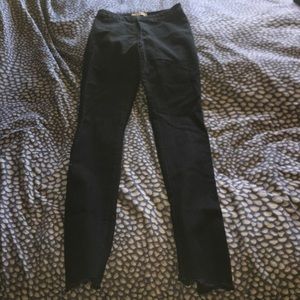 J brand High wasted black skinnies