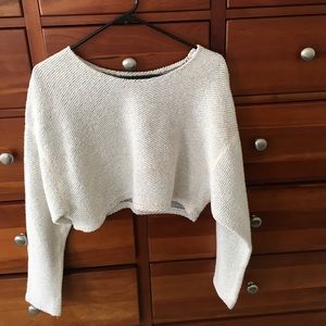 Cropped Easy Sweater