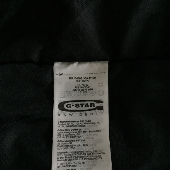 New G-Star Raw Correct Line Rib P-Coat - Size M - Picture 5 of 8