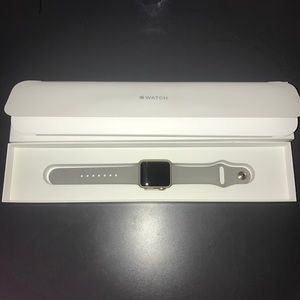 Brand new gold Apple iwatch in box.
