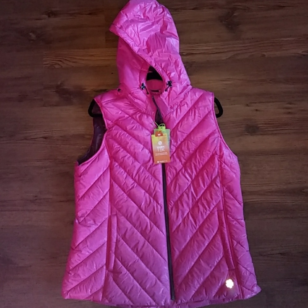 Tek Gear Ladies Vest Hoodie XL NWT
