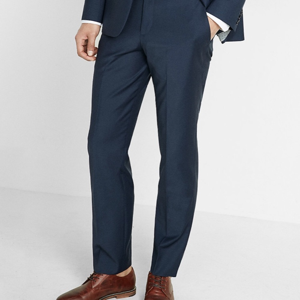 MENS express Skinny innovator non-iron dress pant