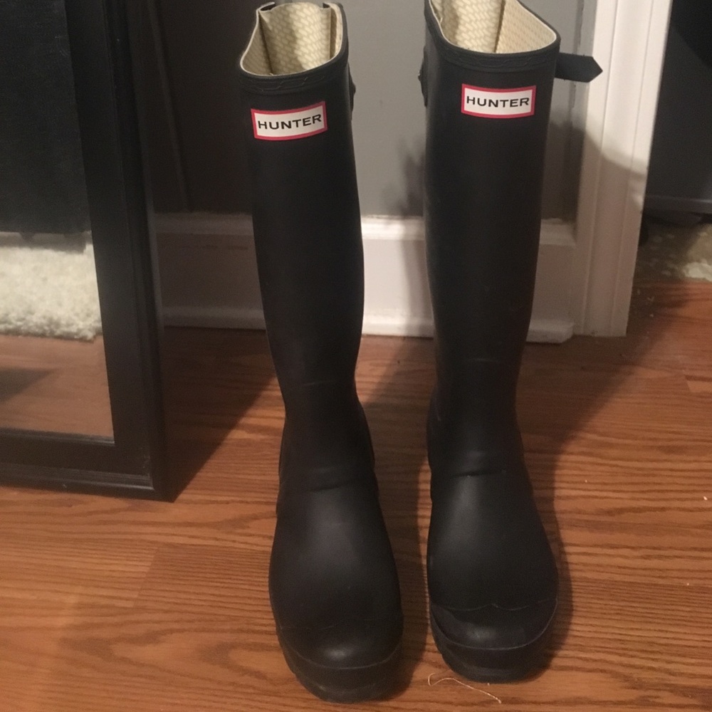 Black Hunter Rain boots