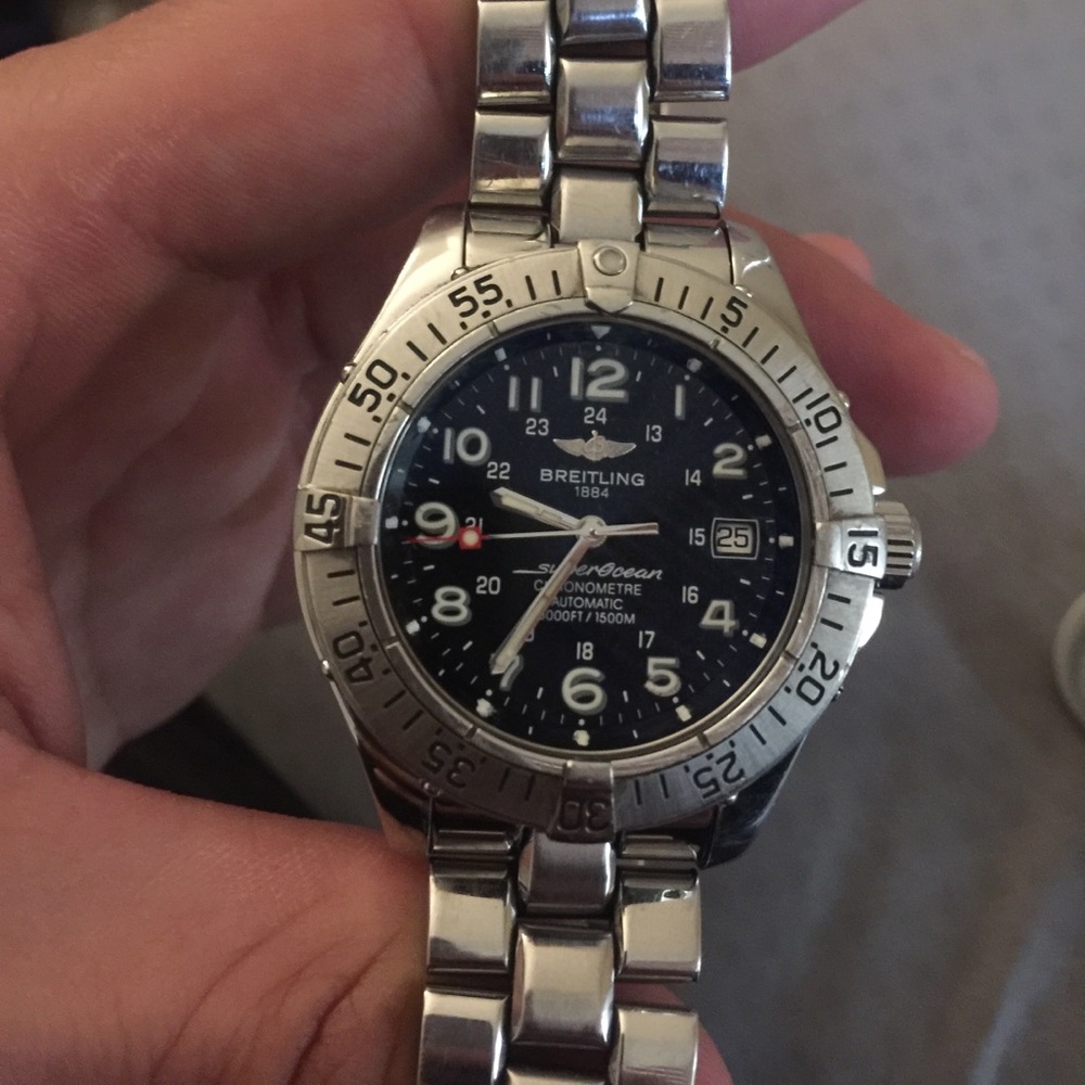 Breitling watch model-superocean A17360