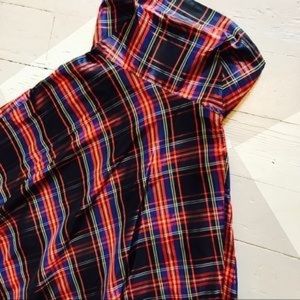 J Crew plaid taffeta strapless dress 4