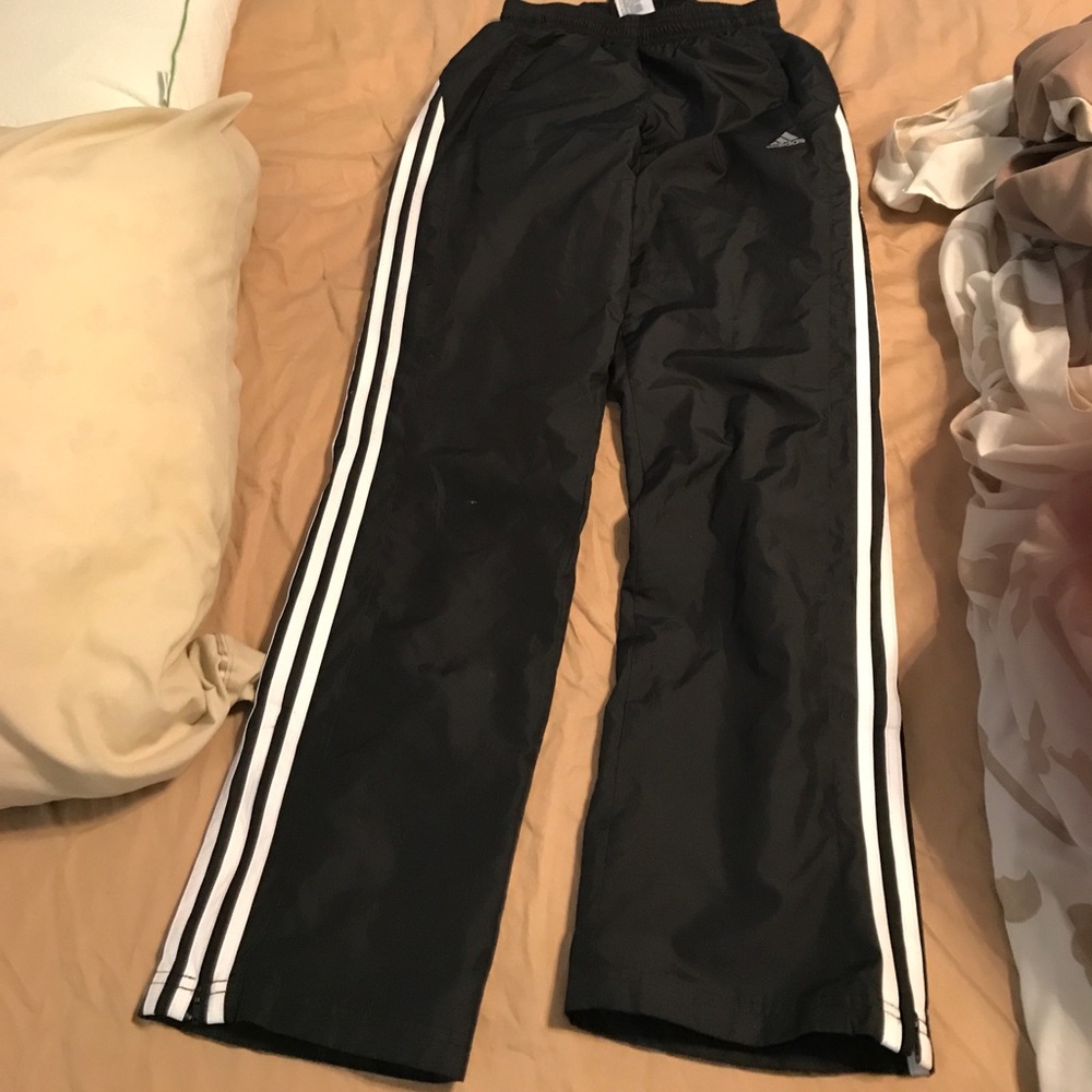 Adidas nylon full length pants