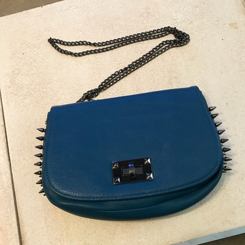 Urban Expressions Small Edgy Adorable blue purse!