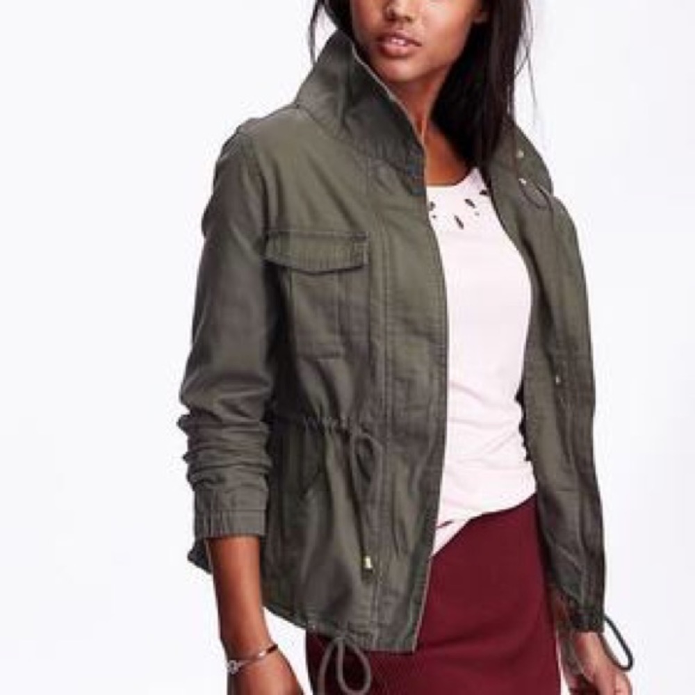 MOVING SALE! banana republic utility jacket