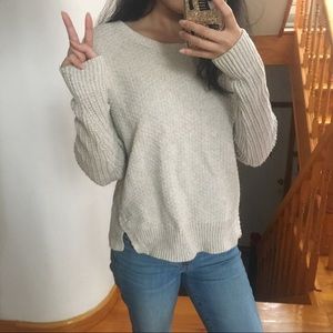 Madewell Cream Oatmeal Sweater