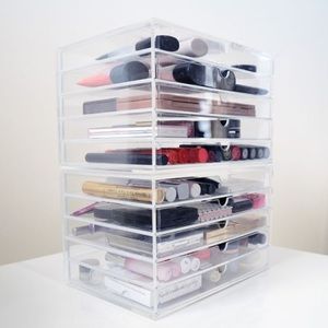 Muji Makeup 2 Acrylic 5 Drawers Storage Containers Poshmark
