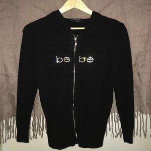 bebe Zip-Up Sweatshirt