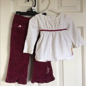 Two piece Winnie the Pooh outfit