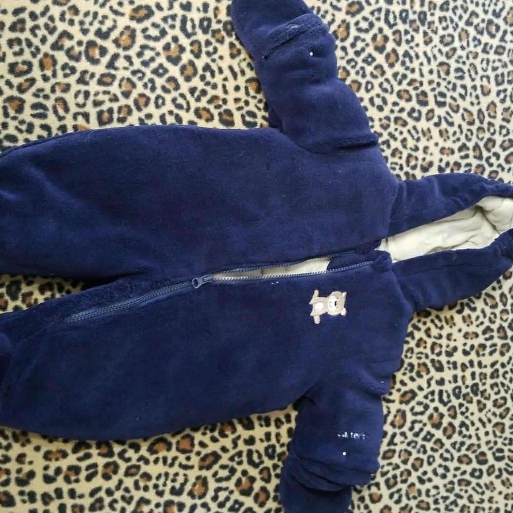 Winter Bunting Suit.  Very thick.