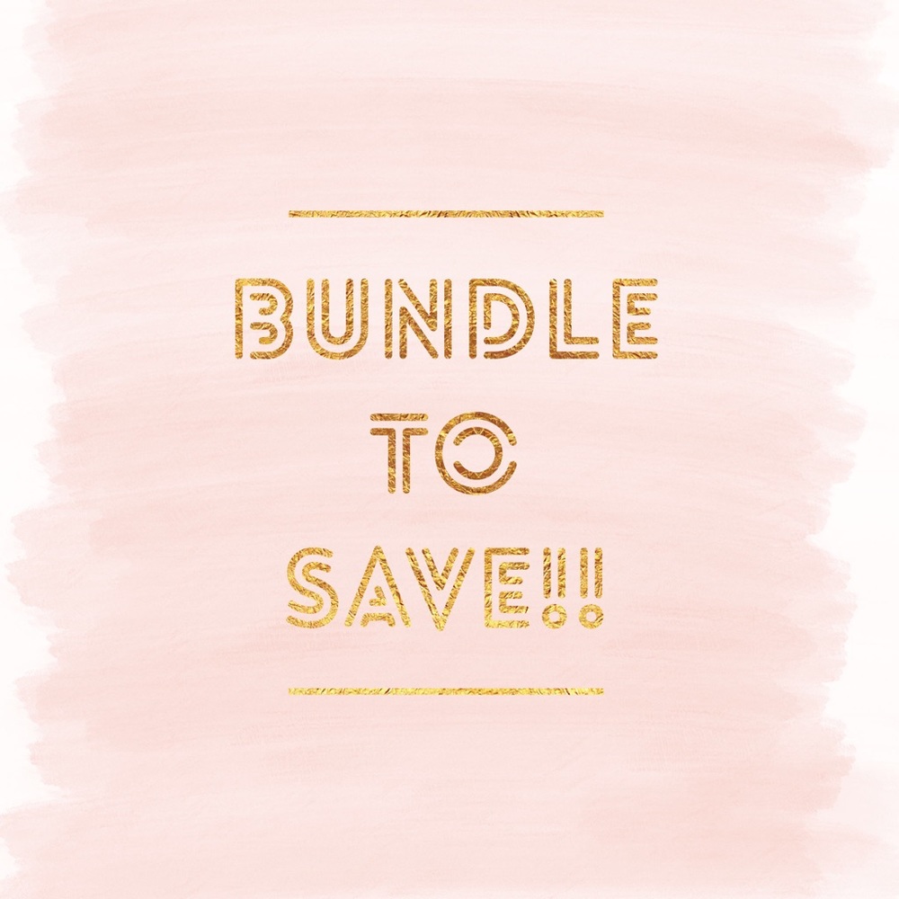 Bundle Items to Save 💵