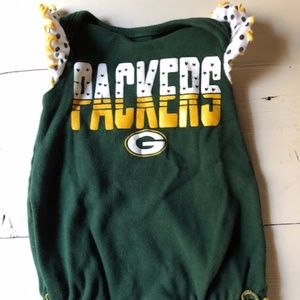 EUC Green Bay Packers Onesie Bodysuit