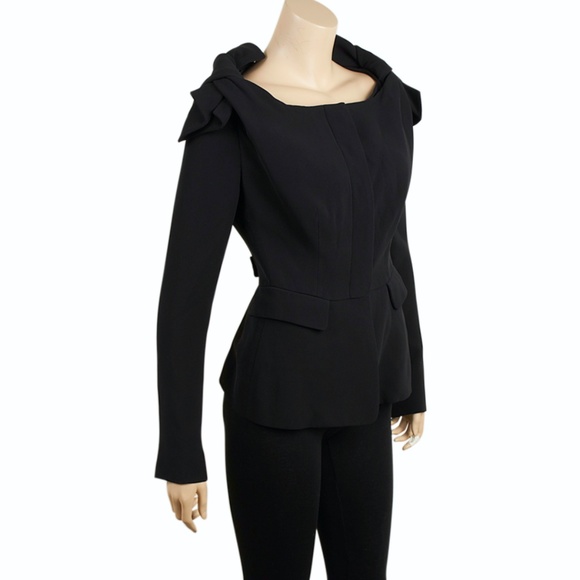 Burberry Silk Viscose Blazer Size 40 (129536) - Picture 2 of 4