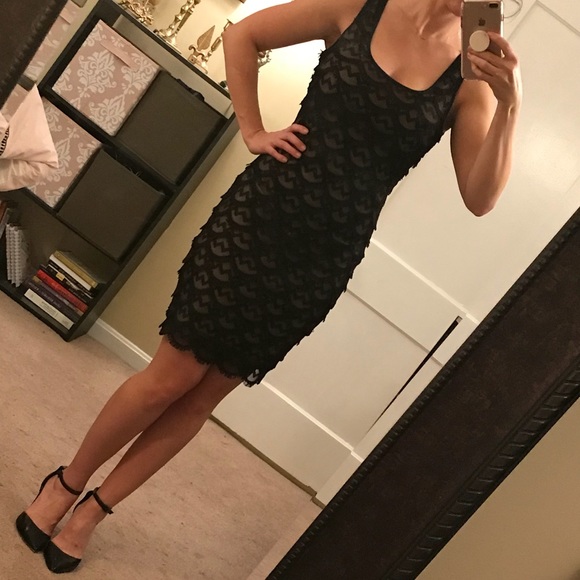 Sexy LBD, Lacy Guess little black dress - Picture 6 of 6