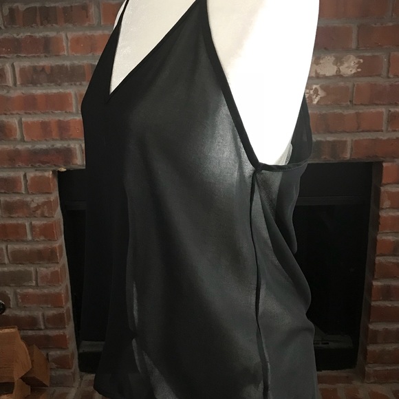 Cute Black Sheer Top - Picture 2 of 4