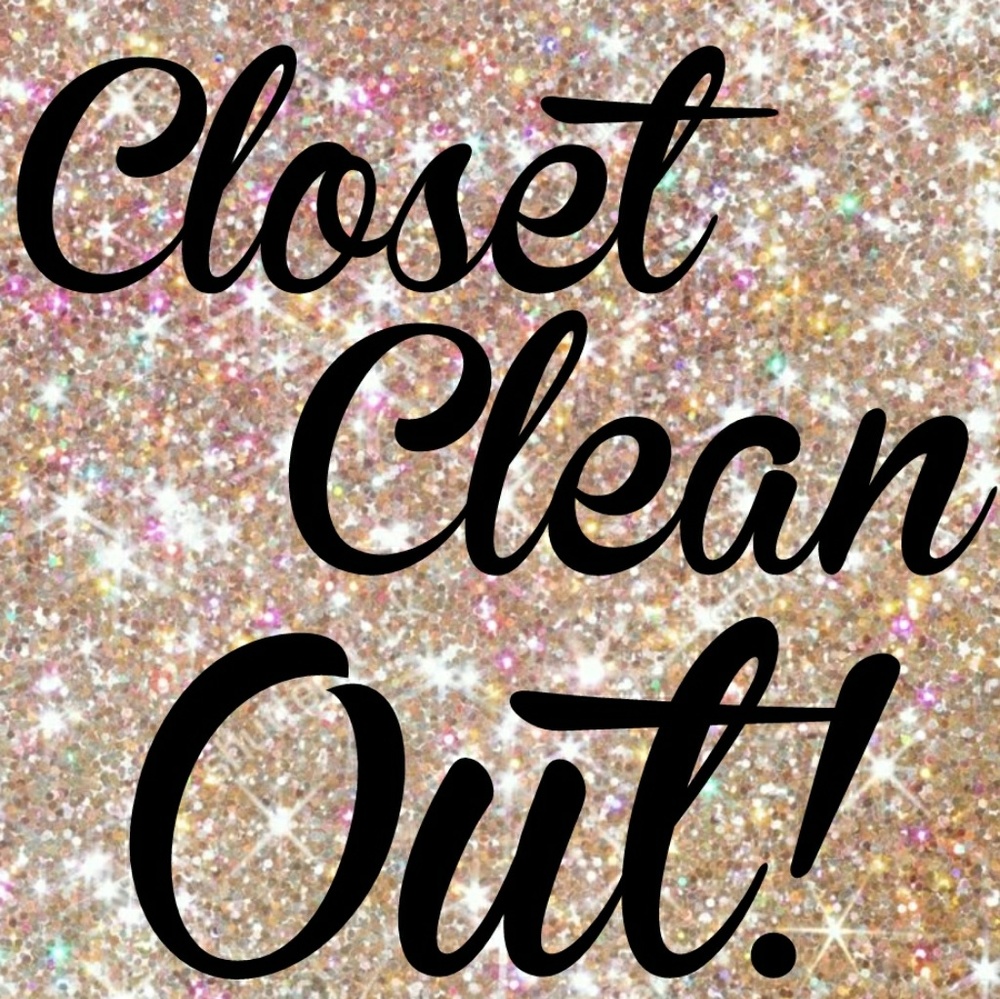 Cleaning out my closet!