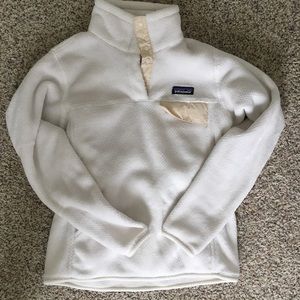 White Patagonia jacket