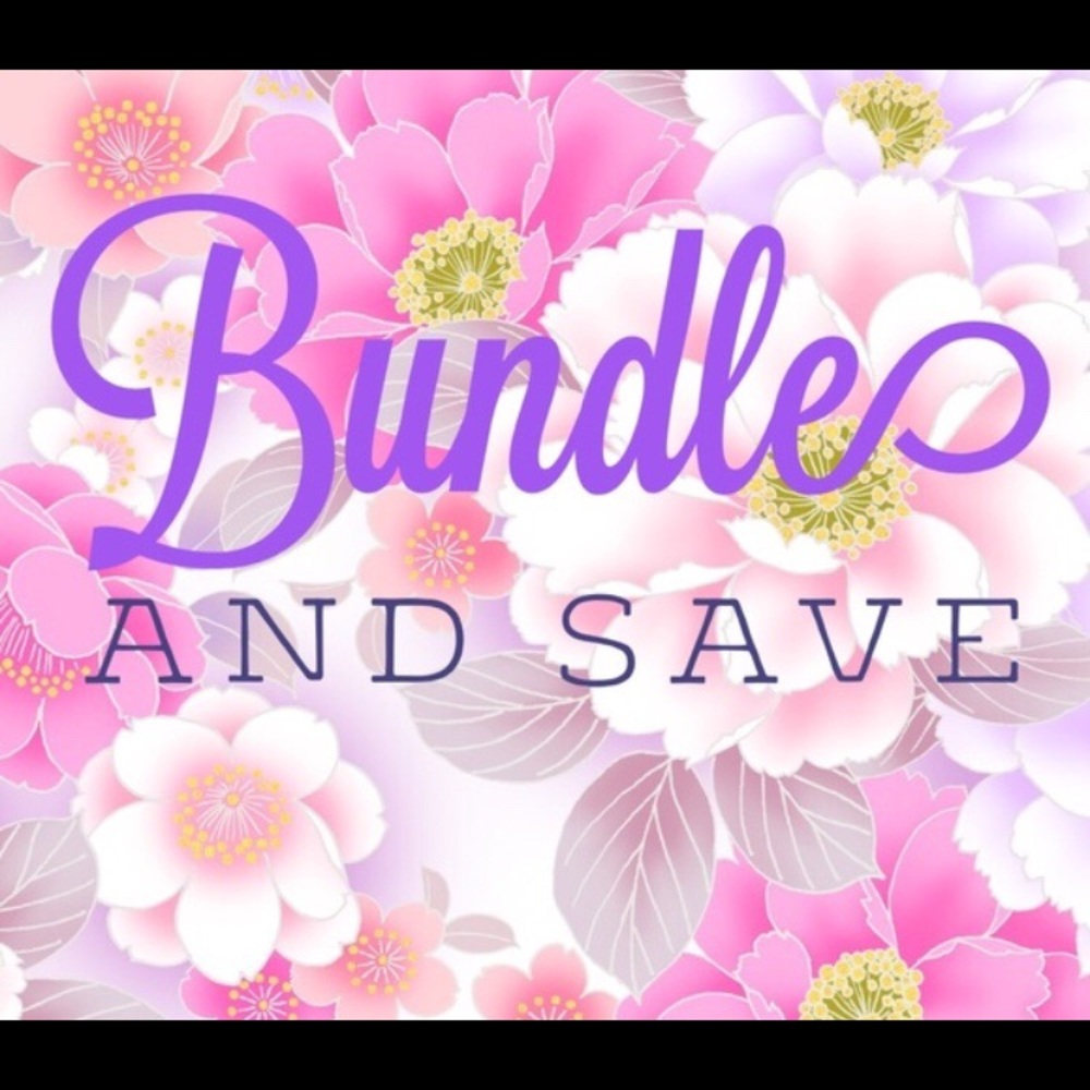 Bundle items to save $$$