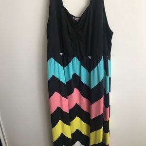 Cheveron Maxi Dress