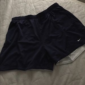 Nike reversible shorts size large like new!