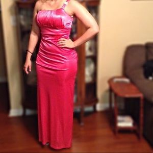 Pink Formal Evening Gown