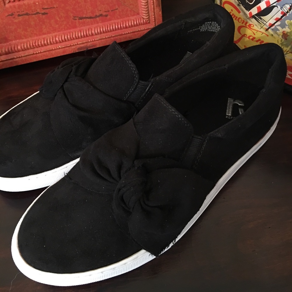 REPORT BLACK SNEAKERS