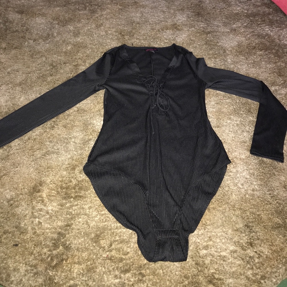 Long sleeve, black one piece✨