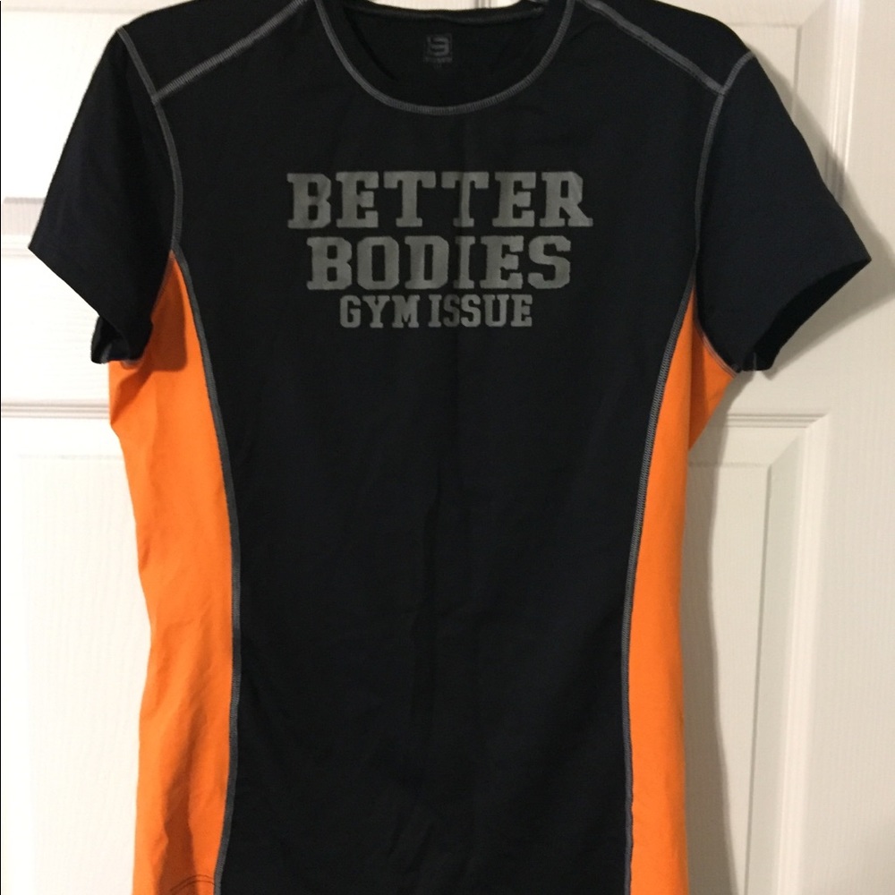 Better Bodies fitted workout tshirt. Size L.