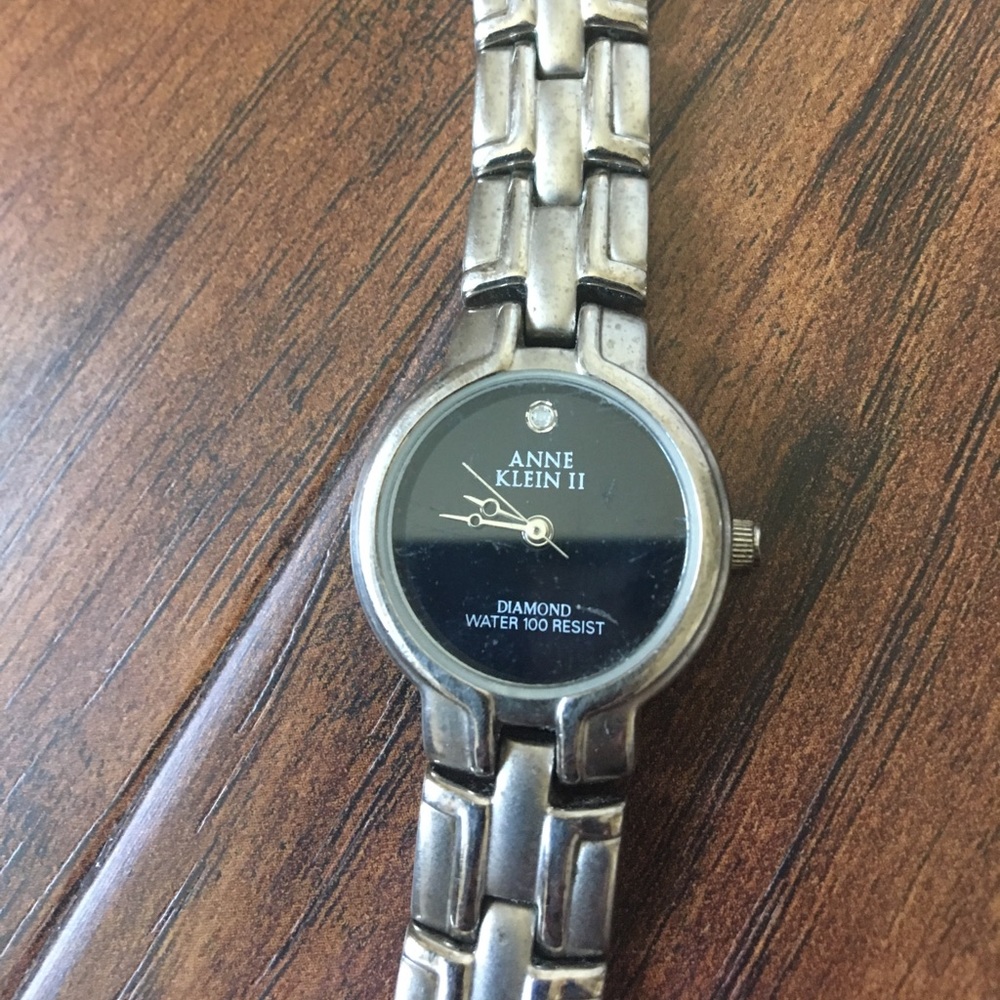 •Anne Klein II Diamond Watch•