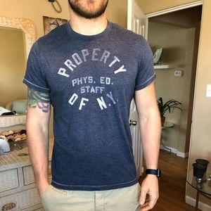 Bundle of 2 men’s t-shirts XL, CREW+Abercrombie