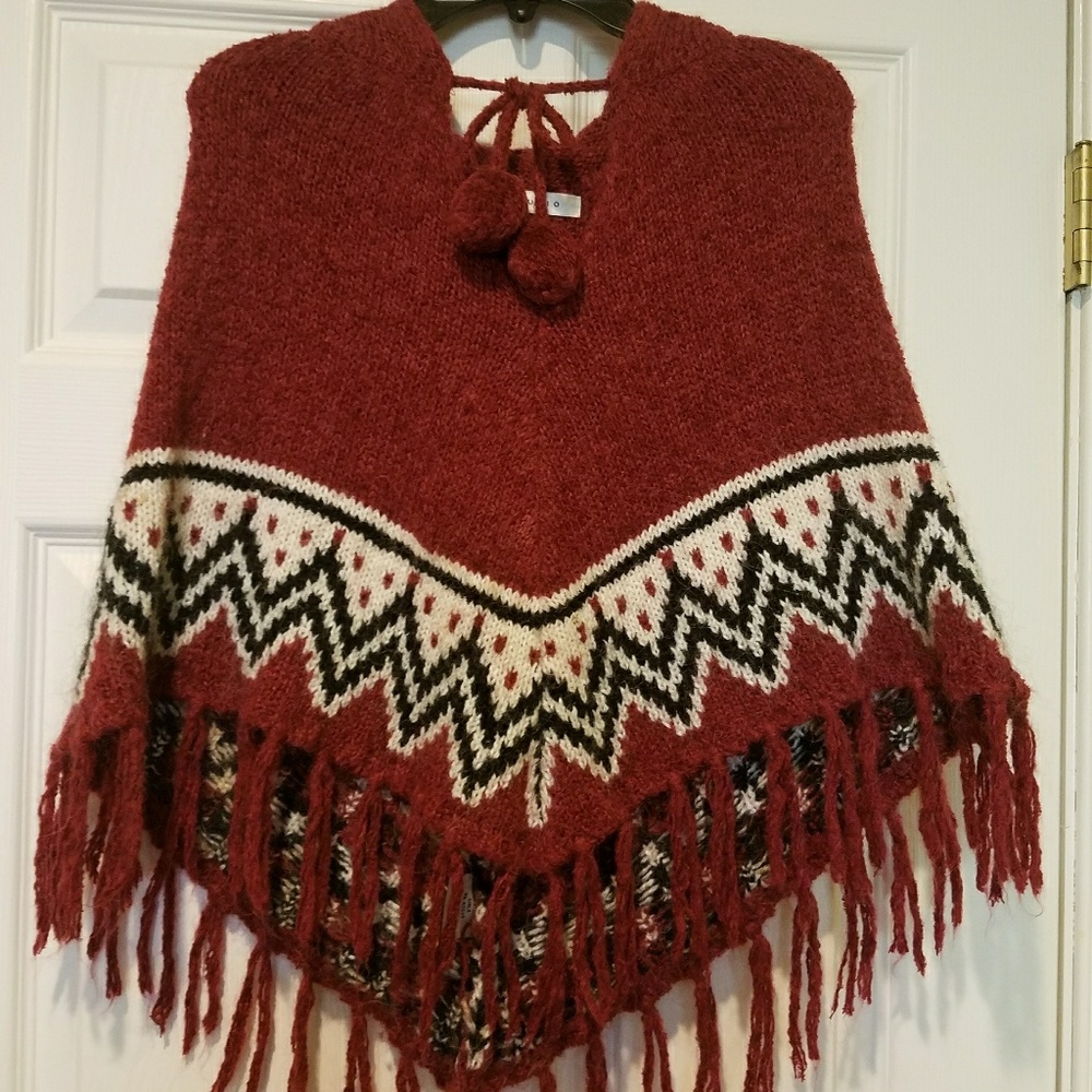 Wool Shaw - Girl's S-M