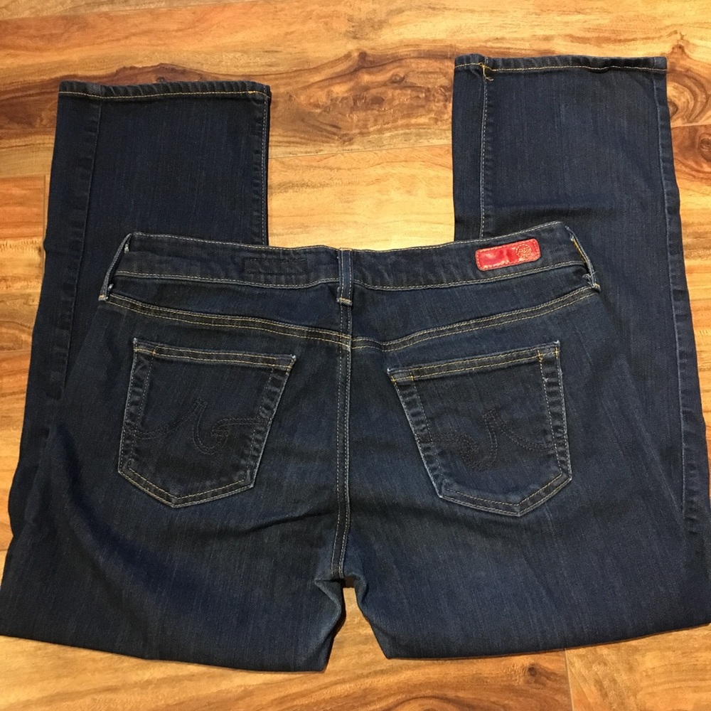 AG Tomboy Relaxed Straight Crop- size 29