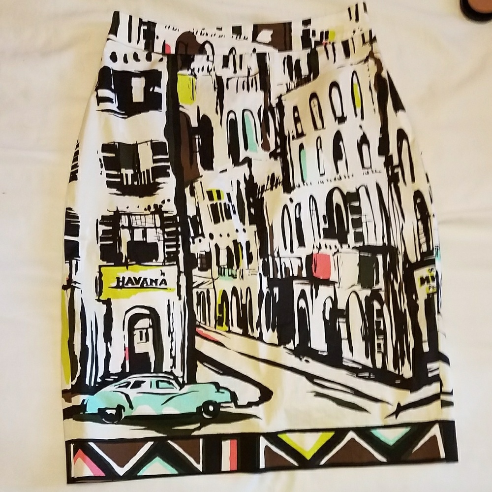 Kate Spade Havana, Cuba Skirt