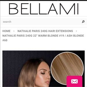 BELLAMI- Nathalie Paris hair extensions