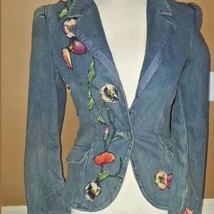 Jill Stuart Denim Jacket , Size Medium