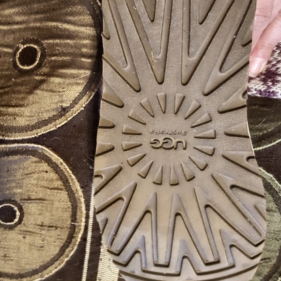 Plaid UGG woman's boots - Picture 4 of 5