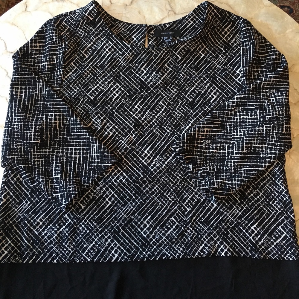 Brand New Black and White Top