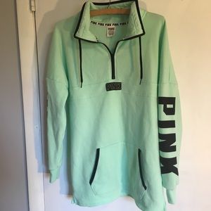 PINK Quarter zip Sweatshirt