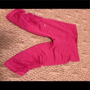Lulu lemon, size 8 crop pants
