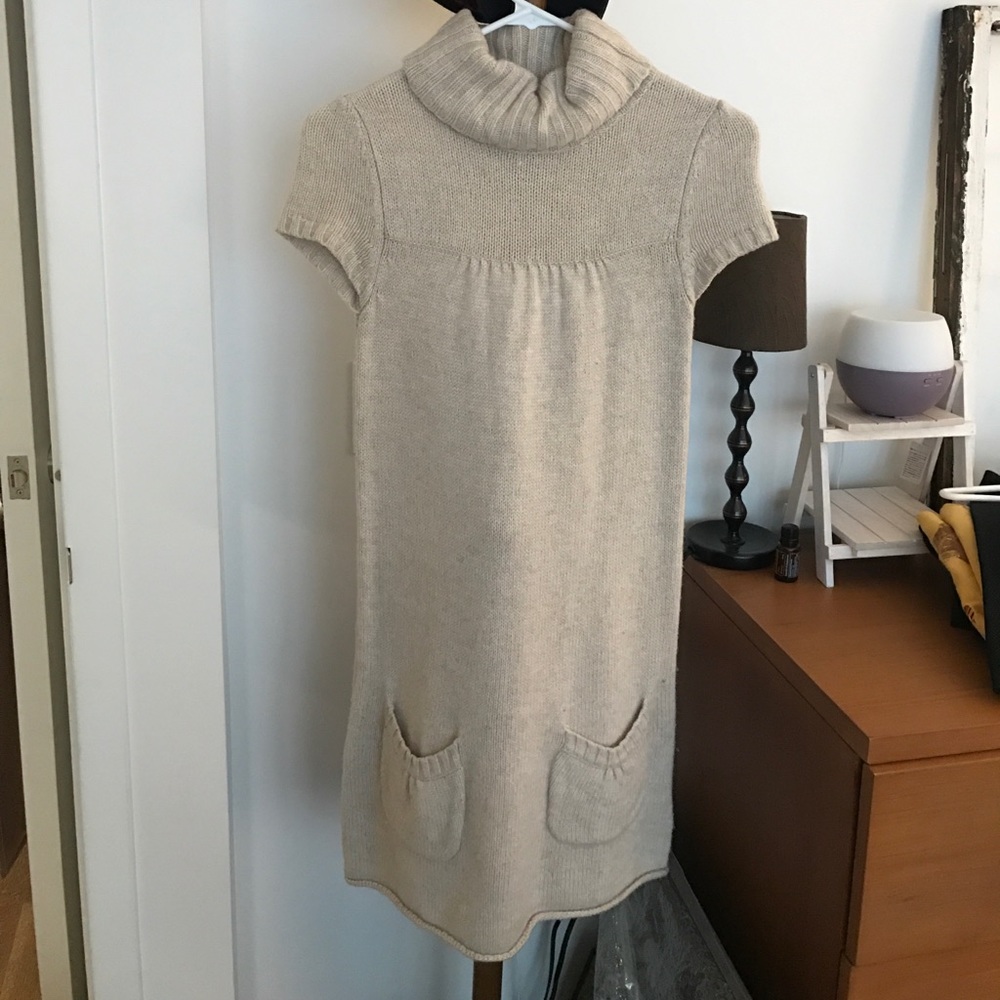 Sale!!Promod Cream Coloured Sweater Dress