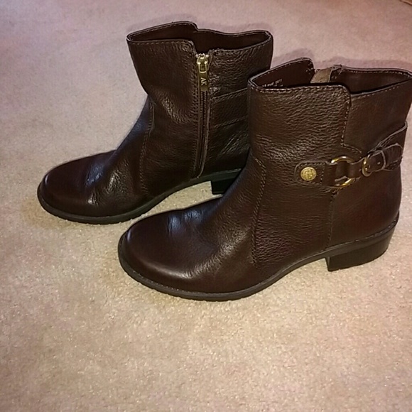 Anne Klein Shoes - AK Anne Klein brown booties sz 7