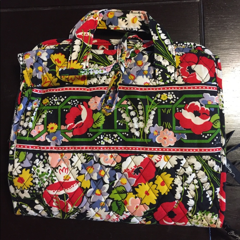 Poppy Fields Vera Bradley Hanging Cosmetic case