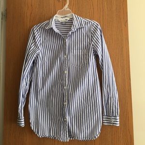 Old Navy Blue and White "The Classic Shirt"