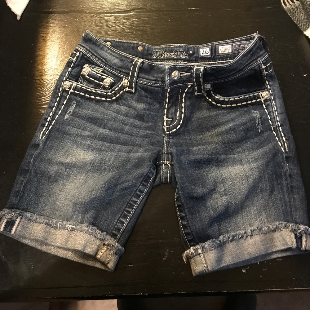 Miss me Bermuda shorts
