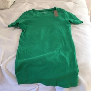 J Crew green T-shirt