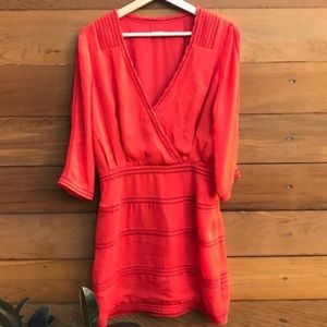 [Rebecca Minkoff] Bright red dress