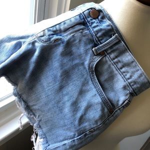 Gap Ripped Jean Shorts